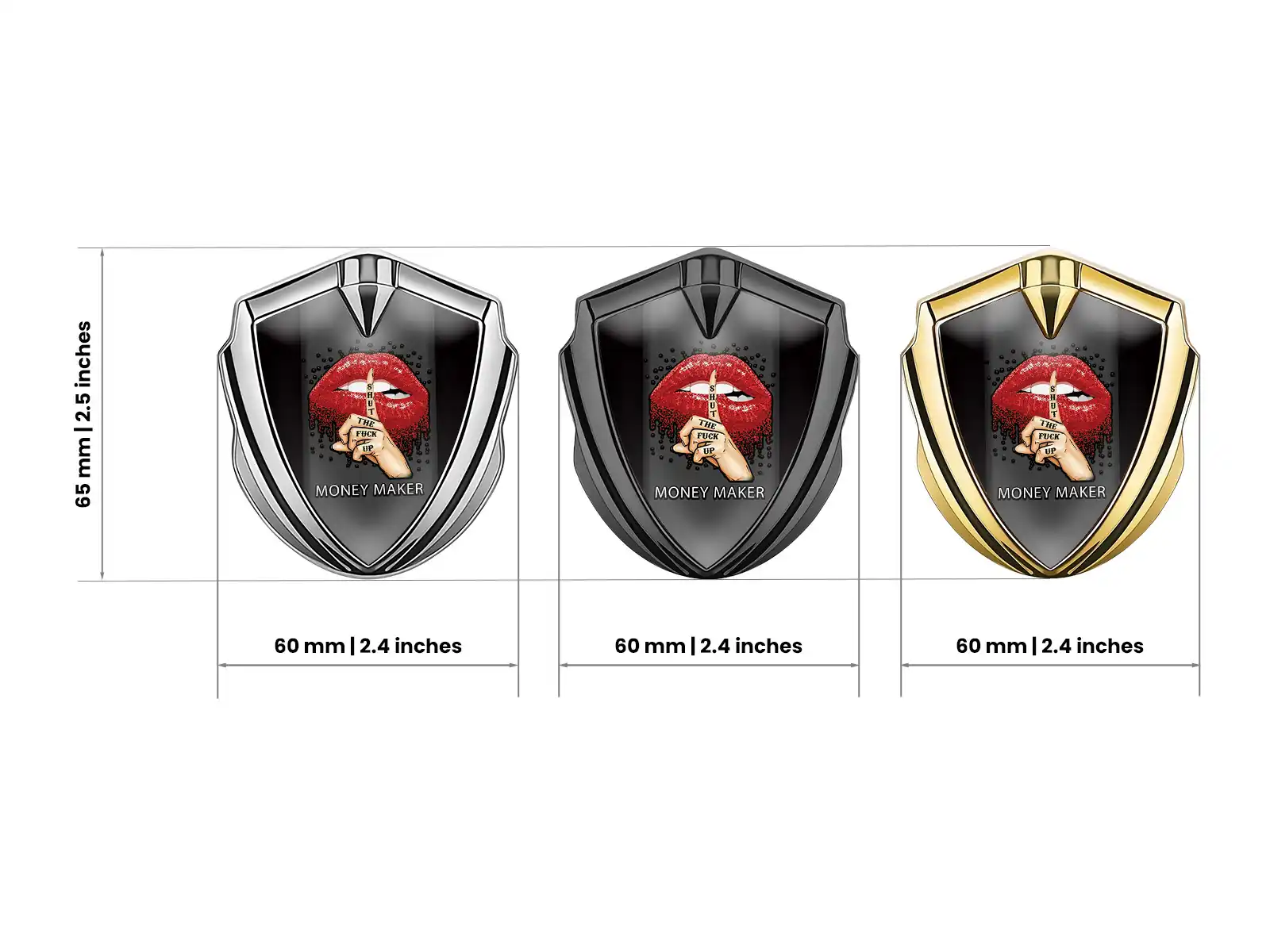Emblem Metal Badge Limited Edition Premium Look
